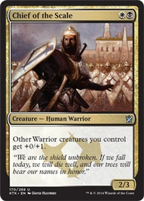 Chief of the Scale - KTK