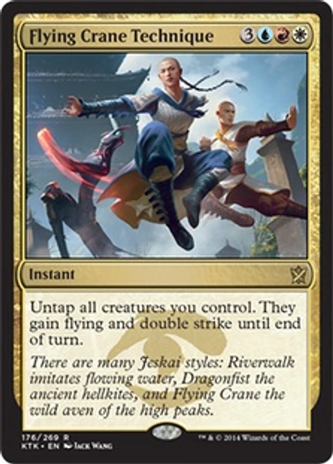 Flying Crane Technique - KTK