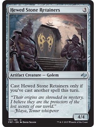 Hewed Stone Retainers - FRF