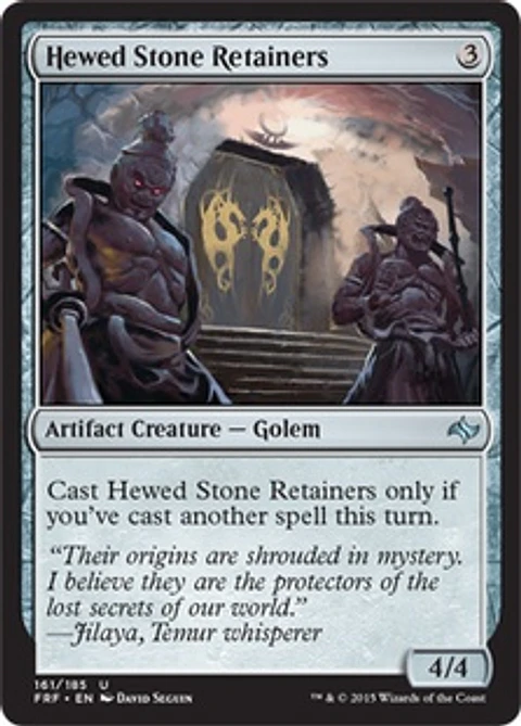 Hewed Stone Retainers - FRF