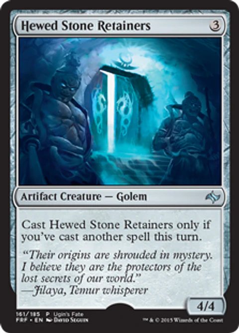 Hewed Stone Retainers (Ugin's Fate) - FRF - U 