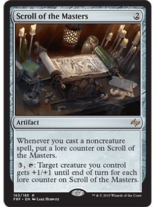 Scroll of the Masters - FRF