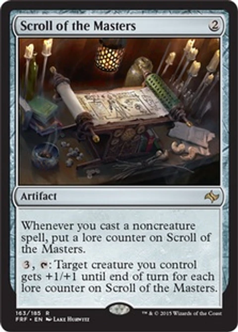 Scroll of the Masters - FRF