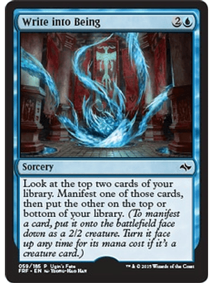 Write into Being (Ugin's Fate) - FRF