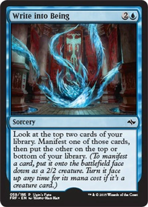 Write into Being (Ugin's Fate) - FRF