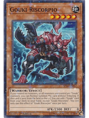 Gouki Riscorpio - SP18-EN017 - Starfoil Rare