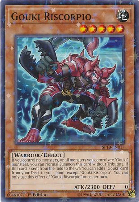 Gouki Riscorpio - SP18-EN017 - Starfoil Rare