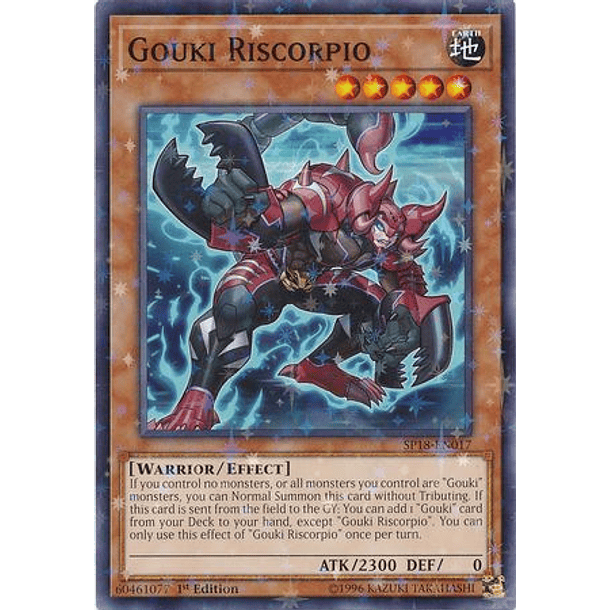 Gouki Riscorpio - SP18-EN017 - Starfoil Rare
