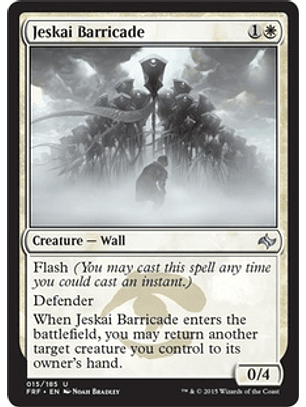 Jeskai Barricade - FRF