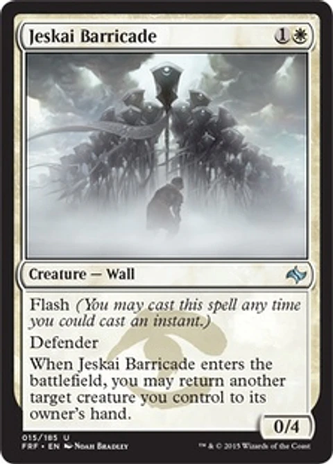 Jeskai Barricade - FRF