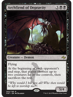 Archfiend of Depravity - FRF