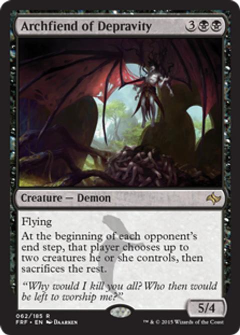 Archfiend of Depravity - FRF