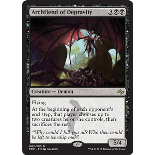 Archfiend of Depravity - FRF
