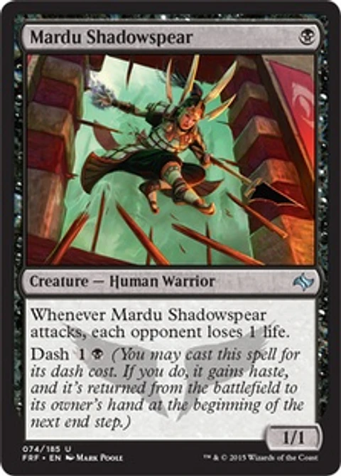 Mardu Shadowspear - FRF