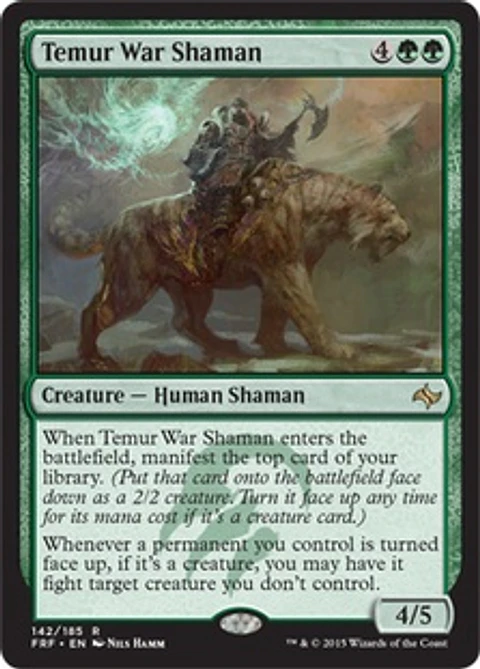 Temur War Shaman - FRF