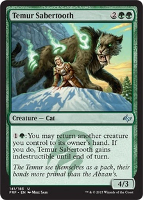 Temur Sabertooth - FRF