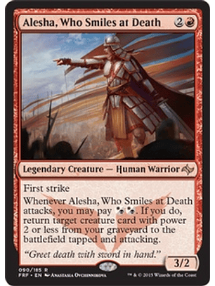 Alesha, Who Smiles at Death - FRF