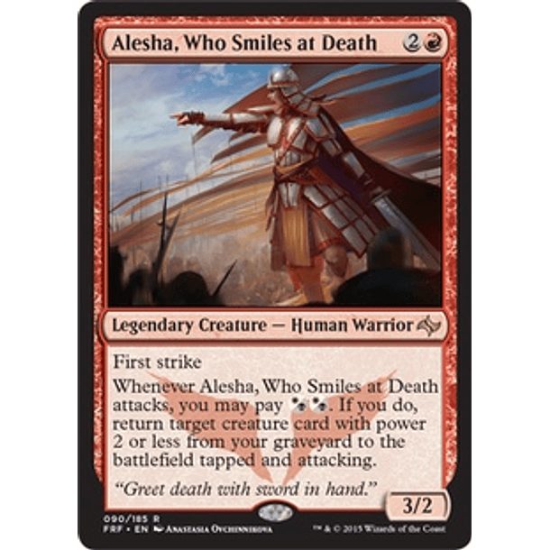 Alesha, Who Smiles at Death - FRF