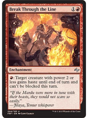 Break Through the Line - FRF