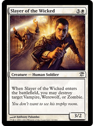 Slayer of the Wicked - INS