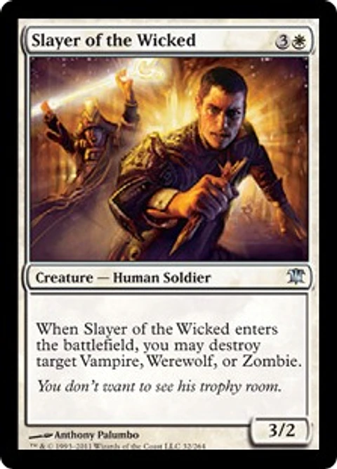 Slayer of the Wicked - INS
