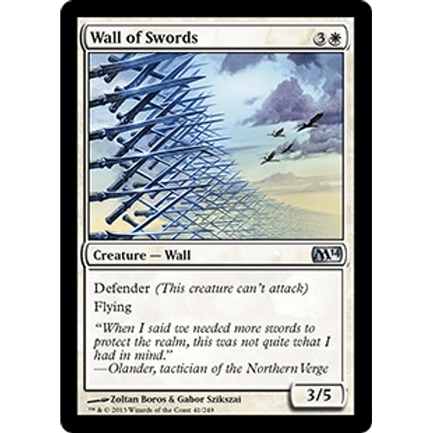 Wall of Swords - M14