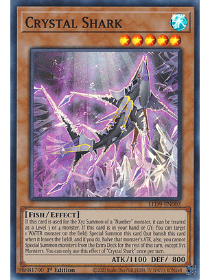 Crystal Shark - LED9-EN002 - Super Rare