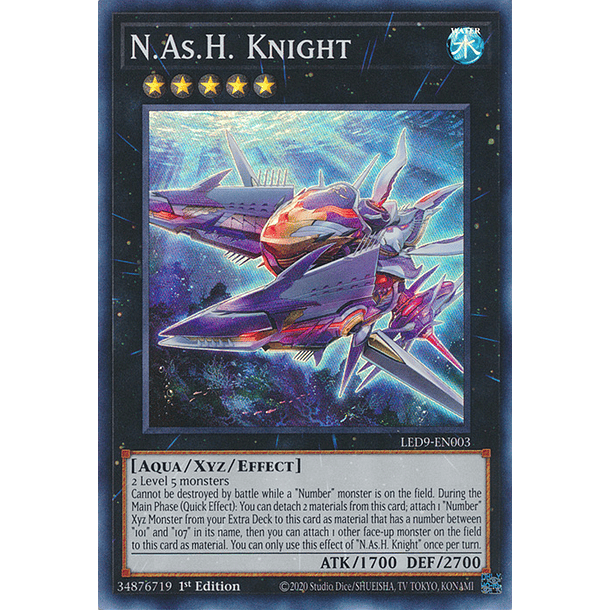 N.As.H. Knight - LED9-EN003 - Super Rare