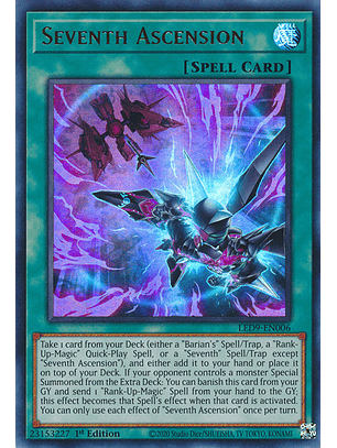 Seventh Ascension - LED9-EN006 - Ultra Rare
