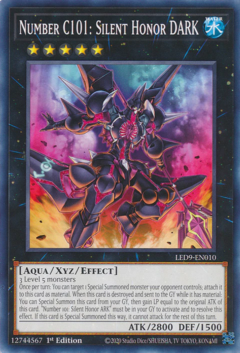 Number C101: Silent Honor DARK - LED9-EN010 - Common