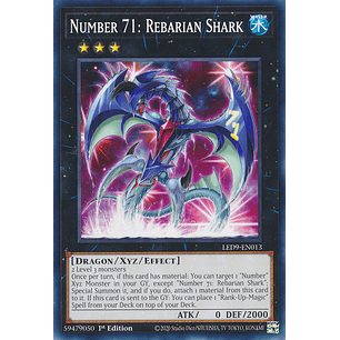 Number 71: Rebarian Shark - LED9-EN013 - Common