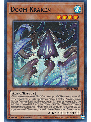 Doom Kraken - LED9-EN018 - Super Rare