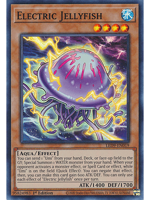 Electric Jellyfish - LED9-EN019 - Super Rare