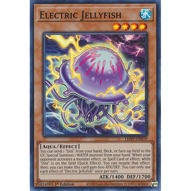 Electric Jellyfish - LED9-EN019 - Super Rare
