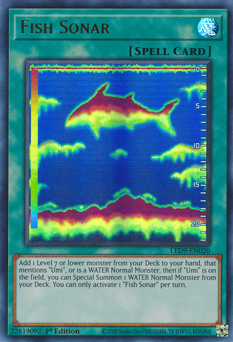 Fish Sonar - LED9-EN020 - Ultra Rare 1