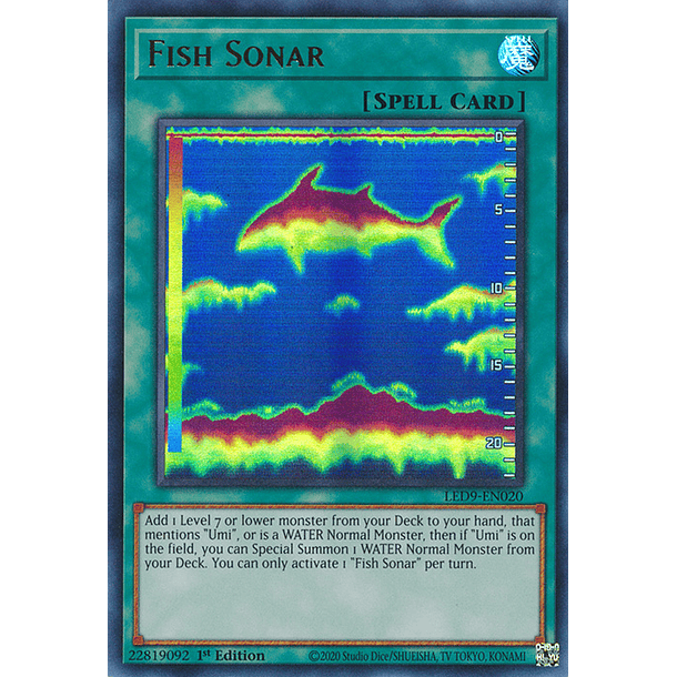 Fish Sonar - LED9-EN020 - Ultra Rare