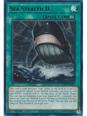 Sea Stealth II - LED9-EN021 - Rare