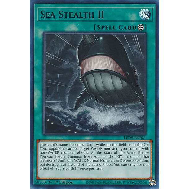 Sea Stealth II - LED9-EN021 - Rare