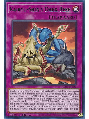 Kairyu-Shin's Dark Reef - LED9-EN022 - Rare