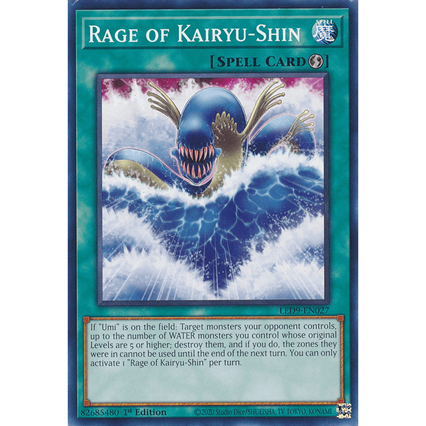 Rage of Kairyu-Shin - LED9-EN027 - Common 