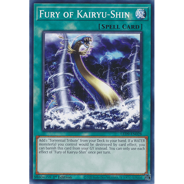 Fury of Kairyu-Shin - LED9-EN028- Common 