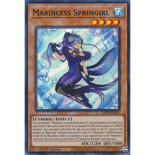Marincess Springirl - LED9-EN031 - Super Rare