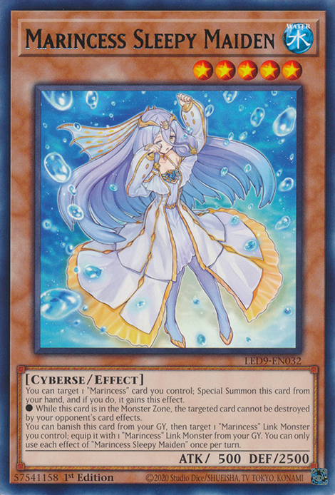 Marincess Sleepy Maiden - LED9-EN032 - Rare 1