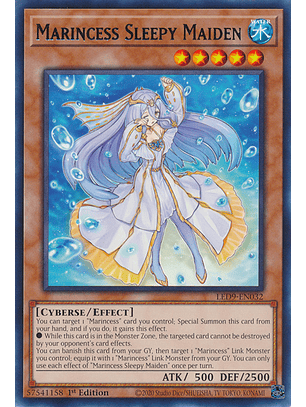 Marincess Sleepy Maiden - LED9-EN032 - Rare