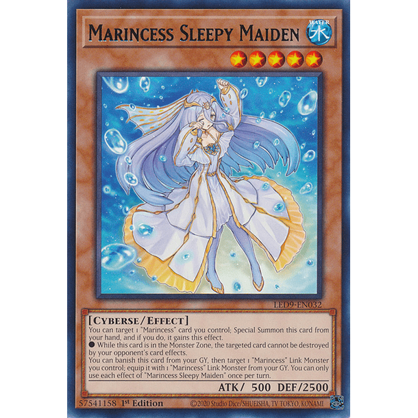 Marincess Sleepy Maiden - LED9-EN032 - Rare