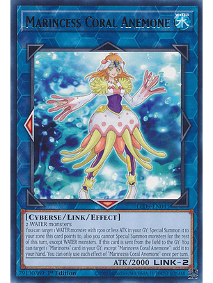 Marincess Coral Anemone - LED9-EN041 - Rare ( jugada )