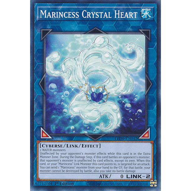 Marincess Crystal Heart - LED9-EN042 - Common 