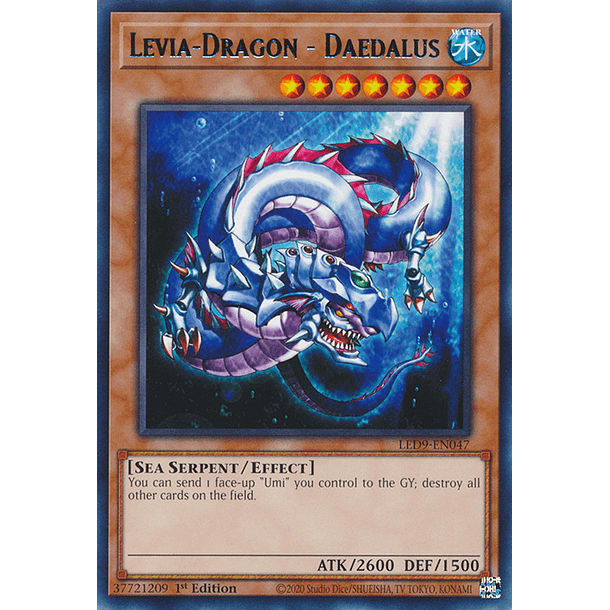 Levia-Dragon - Daedalus - LED9-EN047 - Rare