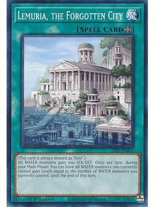 Lemuria, the Forgotten City - LED9-EN055 - Common 