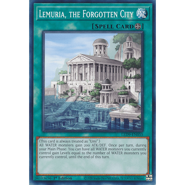 Lemuria, the Forgotten City - LED9-EN055 - Common 